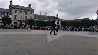 Royal Irish Regiment Band Concert in Newtownards Conway Square [upl. by Yzzik]