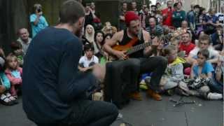 Dave Crowe amp Wojtek Gasiorowski beatbox and bass Edinburgh Festival 2012 [upl. by Benita]