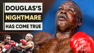 When Holyfield BURIED Buster Douglas career and sent him into a coma [upl. by Wobniar696]