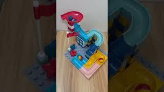 Satisfying Marble Run Race ASMR ✨234 🔴🔵🟡 marblerace marblerun [upl. by Eelhsa219]