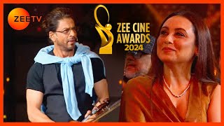 Zee Cine Awards 2024  Rani Mukherjee Reacts To Shahrukh Khans Performance  Zee Tv [upl. by Kling]