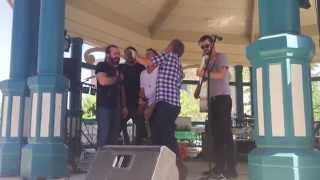 Ed Roland and the Sweet Tea Project Natl Anthem  Decatur Arts Festival 2015 [upl. by Anomar]