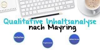 Qualitative Inhaltsanalyse Mayring ✅ Vorgehensweise amp Beispiele [upl. by Ress]