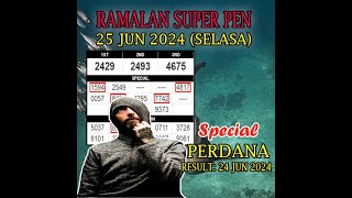 Carta Ramalan 4D 25062024 GD Lotto dan PERDANA Prediction by Ramalan Super Pen [upl. by Quiteris]