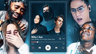 Alan Walker Putri Ariani Peder Elias  Who I Am Official Reaction Compilation [upl. by Nimar380]