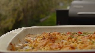 Simple Holiday Green Bean Casserole Recipe by Traeger Grills [upl. by Yetsirhc]