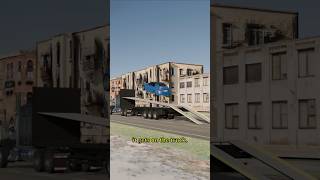 What Really Happens When a Speeding Car Drives Onto a Moving Truck [upl. by Jola]