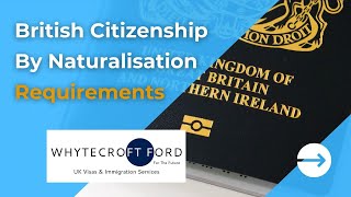 British Citizenship Application Requirements 2021  How to apply for Naturalisation [upl. by Aurthur698]