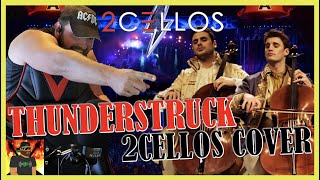 CLASSIC STRUCK  2CELLOS  Thunderstruck OFFICIAL VIDEO  REACTION [upl. by Verda]