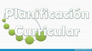 PLANIFICACIÓN CURRICULAR [upl. by Silloc]