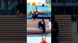 Parkour prank with emojis part 5 😂😂😂 prank parkour shorts [upl. by Elleinad]