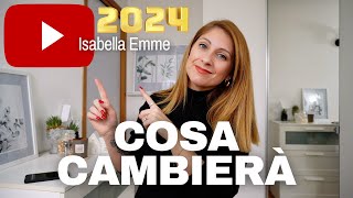 HO DECISO DI CHIUDERE IL CANALE CAMBIAMENTI PER IL 2024  Isabella Emme [upl. by Chivers408]