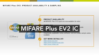 MIFARE Explained I MIFARE Plus EV2 IC [upl. by Kilam914]