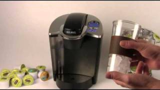 Brew Over Ice KCup How To Make Iced Tea and Coffee with Keurig [upl. by Allesor]