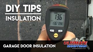 Garage door insulation [upl. by Nonnerb]