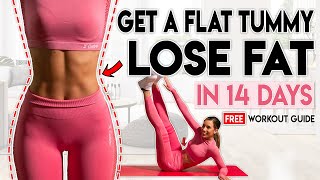 LOSE BELLY FAT in 14 Days  Get a Flat Stomach Burn Belly Fat🔥10 MIN Abs Workout [upl. by Monaco]