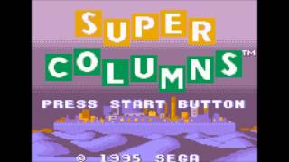 Match 1Theme B  Super Columns Game Gear Music [upl. by Auod]