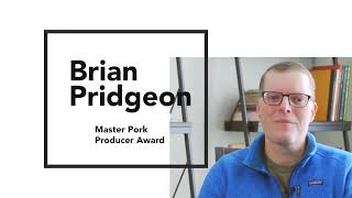 Brian Pridgeon  Master Pork Producer [upl. by Rudiger]