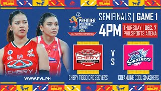 CTC vs CCS  Game 1  BO3  Semifinals  2023 PVL AllFilipino Conference II [upl. by Eserahc]