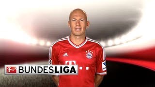 Arjen Robben  Top 5 Goals [upl. by Mckinney]