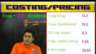 CostingPricing  Paano mag presyo ng mga FoodOnlineBusiness [upl. by Ananna970]