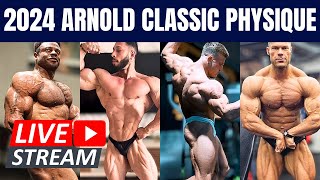 🎥 LIVE 2024 Arnold Classic Ohio Classic Physique Prejudging [upl. by Eecats]