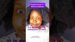 Warning Forgiveness Doesnt Guarantee Reconciliation relationship shorts [upl. by Mairhpe138]