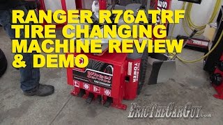 Ranger R76RTF Tire Machine Review amp Demo EricTheCarGuy [upl. by Neemsay]