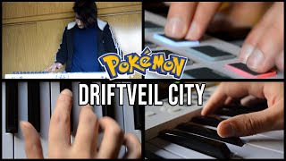 Pokémon BW  Driftveil City Keyboard Cover [upl. by Idhem]