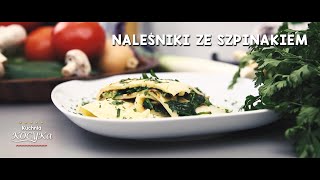 NALEŚNIKI ZE SZPINAKIEM I SEREM FETA  Kuchnia Kocyka [upl. by Anak]