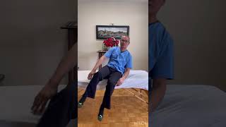 Exercise for Vertigo called BrandtDaroff exercise for BPPV or Benign Paroxysmal Vertigo [upl. by Ydnam]