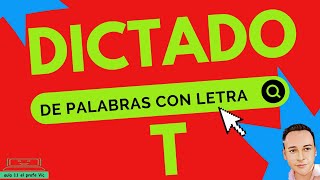 DICTADO LETRA T [upl. by Tharp]