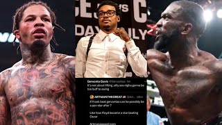 GERVONTA DAVIS WARNS FRANK MARTIN ABOUT LIFTING WEIGHTS MUSCLES DON’T WIN FIGHTS ASK YOUR BOSS [upl. by Birdie]