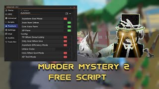 NEW Murder Mystery 2 Best Working Script Undetected  20232024 [upl. by Aileek]