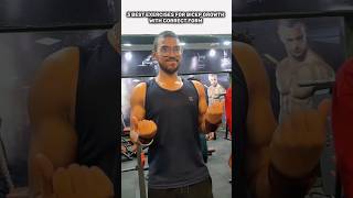 try exercise for bicep growth bicepsshortstrendingbicepsworkoutgymworkout correct form [upl. by Anahsirk715]