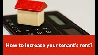 How to increase your tenants rent [upl. by Jeromy365]