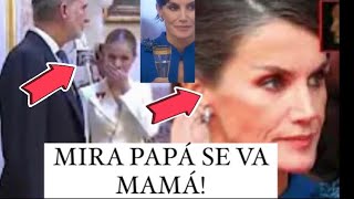 💥ESCÁNDALO TOTAL LA REINA LETIZIA ABANDONA A SU HIJA DURANTE EL BRINDIS FAMILIAR Y HORRIBLE GESTO [upl. by Lyall]