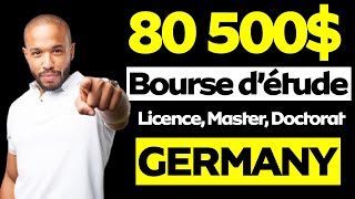 Bourse detude supérieure en Germany Entièrement financé Pour les étudiant étranger  LMD [upl. by Gallenz]