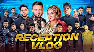 My Reception Vlog  বিয়ে করে ফেল্লাম । Manzia Fimu  Rs Fahim Chowdhury [upl. by Anirhtak]