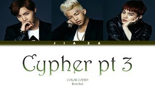 BTS ‘CYPHER PT 3’ Sub Indo Lirik Color CodedRomInd [upl. by Millar680]