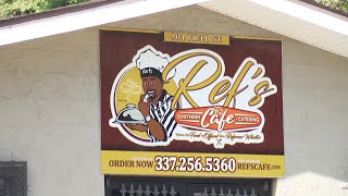 Acadiana Eats Refs Cafe in New Iberia [upl. by Eesak]