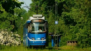 Tramwaje w Krakowie  Linia 5  EU8N  405 [upl. by Kilian397]