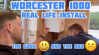 Worcester 1000 Ultimate Budget boiler A Real Install And Review [upl. by Norita985]