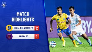 Highlights  Kerala Blasters FC vs Odisha FC  Match 19  Hero ISL 202122 [upl. by Aicatsue]