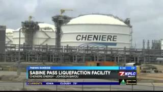 Opening of Chenieres Sabine Pass LNG Terminal [upl. by Ihab296]