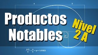 Productos Notables  Ejercicios Resueltos Nivel 2A [upl. by Rustice]