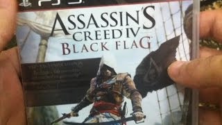 Unboxing Assassins Creed IV Black Flag  special edition [upl. by Eimyaj]