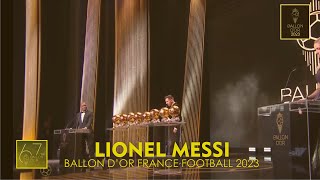 BALLON DOR 2023  LIONEL MESSI WIN BALLON DOR 2023 [upl. by Airdnal]