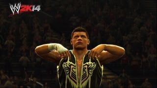 Cody Rhodes enters as Goldust  quotWWE 2K14quot Mashup [upl. by Leviralc]