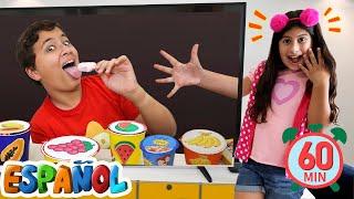 1 hora de vídeo divertido para niños con María Clara y JP [upl. by Conover271]